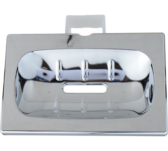 Стойка для душа с мыльницей Melodia della vita Stylish MKP25006BL 30x15 мм, L=650, нерж. 18626