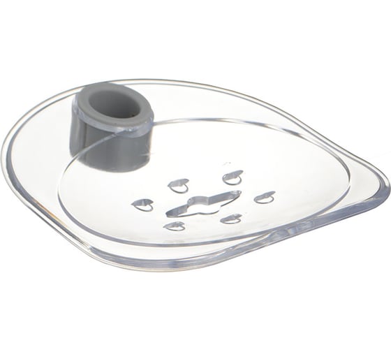 Стойка для душа с мыльницей MELODIA Fine MKP25008BL d22, L=600, нерж. 18628