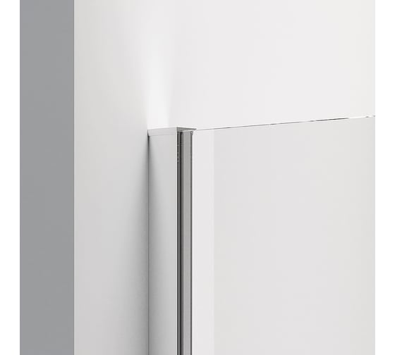 Душевой уголок RGW 80х80х195 PA-83 Трапеция Хром Прозрачное 6 мм Easy 78088388-11