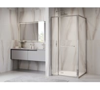 Душевой уголок RGW 120х90х200 LE-45 Прямоугольник Хром Прозрачное 6 мм Easy 77124529-11