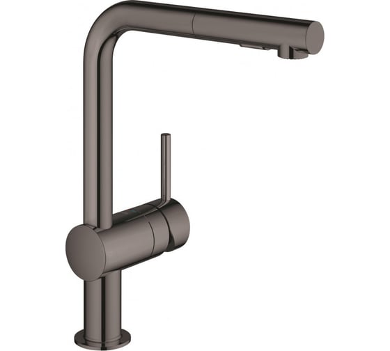 Однорычажный смеситель для мойки GROHE Minta выдвижной L-образный излив 30274A00