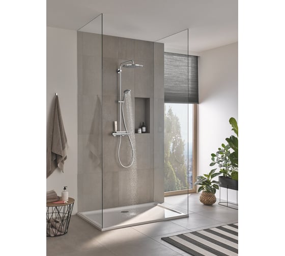 Душевая система с термостатом GROHE Vitalio Joy XXL 310 26400001