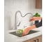 Смеситель для кухонной мойки GROHE с высоким С-образным выдвижным изливом 30419DC0 2