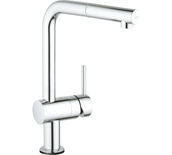 Сенсорный однорычажный смеситель для мойки GROHE Flair Touch с выдвижным изливом 30275001