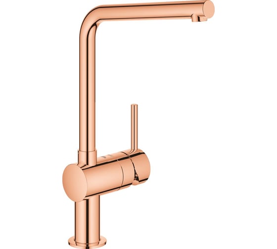 Однорычажный смеситель для мойки GROHE Minta поворотный L-образный излив 31375DA0
