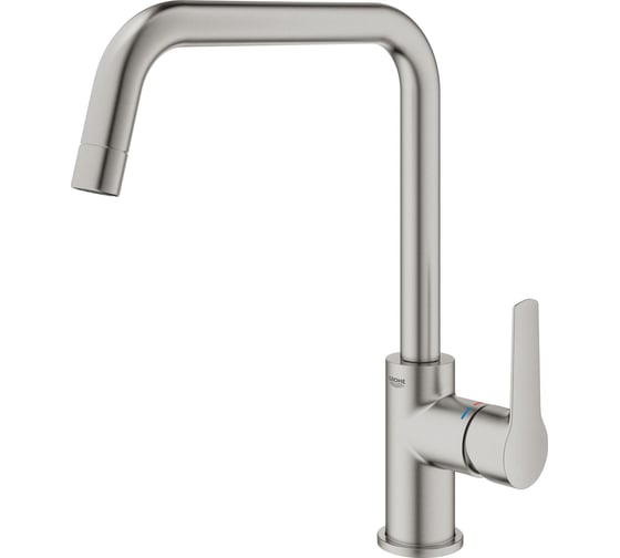 Смеситель для кухонной мойки GROHE Start 2021 высокий излив, суперсталь 30470DC0