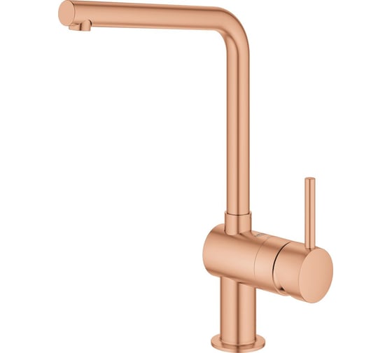 Однорычажный смеситель для мойки GROHE Minta поворотный L-образный излив 31375DL0