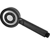 Лейка для душа stOMEGA черная, 5-ти режимная, D8,8, L22.5, еврослот LST601B