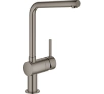 Однорычажный смеситель для мойки GROHE Minta поворотный L-образный излив 31375AL0