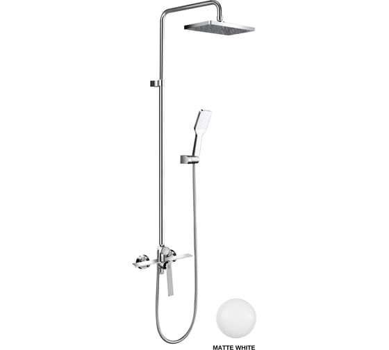 Душевая система Milleau Elegant (матовый белый) MLV13223PDD-MW