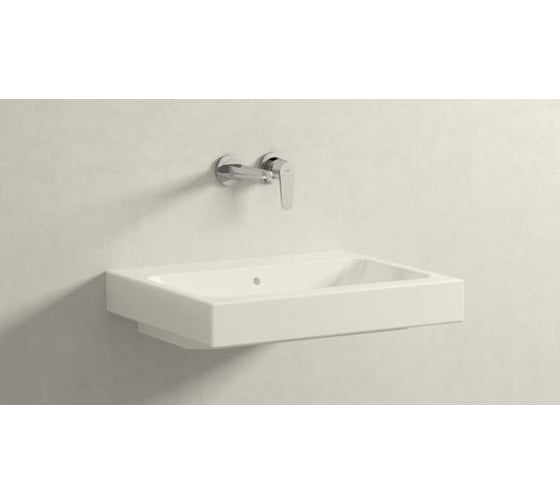 Настенный смеситель для раковины на 2 отверстия Grohe Eurodisc Cosmopolitan 19573002