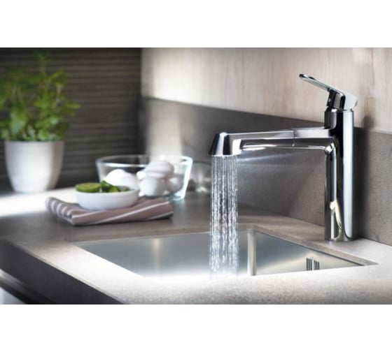 Смеситель для мойки с выдвижной лейкой Grohe Eurodisc Cosmopolitan 32257002