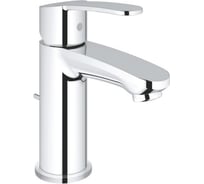 Смеситель для раковины Grohe Eurostyle Cosmopolitan уменьшенный, сливной гарнитур 23037002