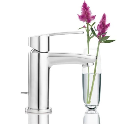 Смеситель для раковины Grohe Eurostyle Cosmopolitan уменьшенный, сливной гарнитур 23037002