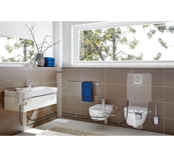 Смеситель для биде Grohe Eurostyle Cosmopolitan сливной гарнитур 33565002