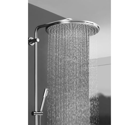 Душевая система с термостатом Grohe Rainshower настенный монтаж, кронштейн 450 мм, Jumbo 27174001