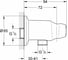Подключение для шланга GROHE Movario 28406000 2