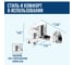 Смеситель для ванны ARGOTECH ТИТАН \ TITAN d-35 35-05 TITAN 41978 4
