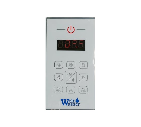 Душевая кабина WeltWasser WW500 EMMER 1200х1200х2170 мм 12055 10000003289