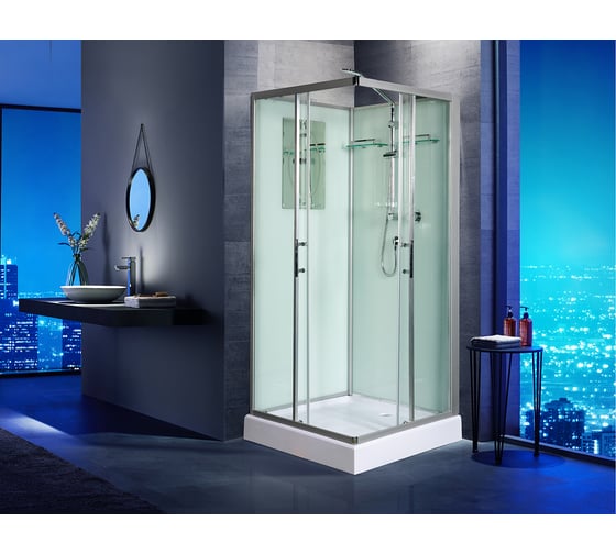 Душевая кабина WeltWasser WW500 LAINE 900х900х2170 мм 901 10000003259