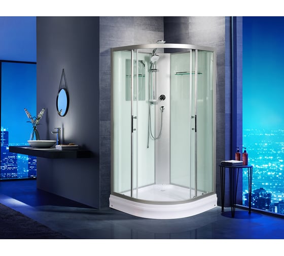 Душевая кабина WeltWasser WW500 WERRA 1000х1000х2170 мм 1001 10000003224