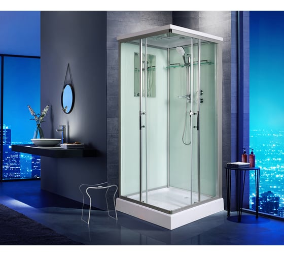 Душевая кабина WeltWasser WW500 LAINE 1000х1000х2170 мм 1002 10000003263