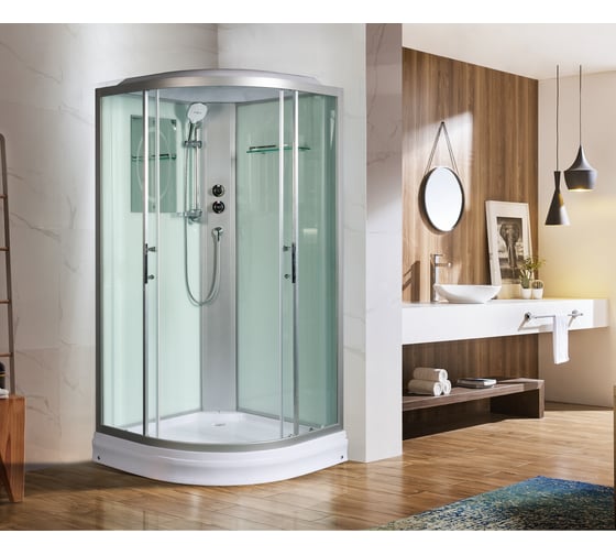 Душевая кабина WeltWasser WW500 WERRA 900х900х2170 мм 902 10000003226 1