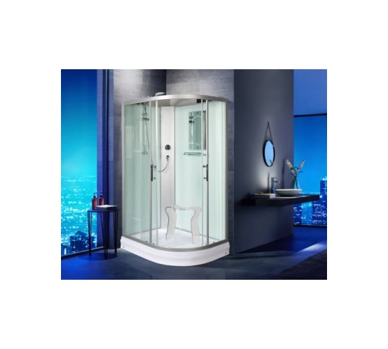 Душевая кабина WeltWasser WW500 WERRA 1200х900х2170 мм 1201 L 10000003234