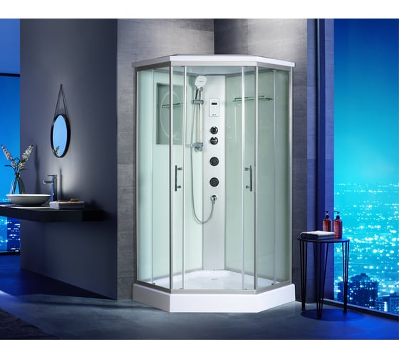 Душевая кабина WeltWasser WW500 NESSE 900х900х2170 мм 904 10000003284