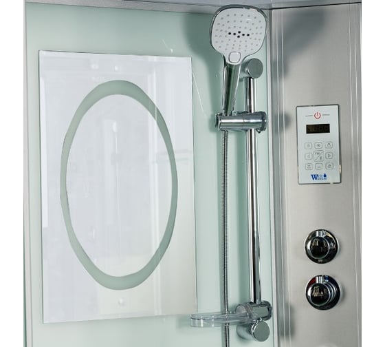 Душевая кабина WeltWasser WW500 NESSE 900х900х2170 мм 904 10000003284