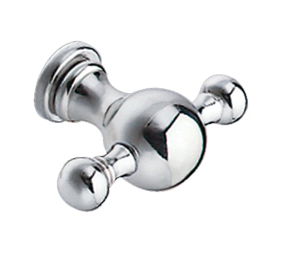 Двойной крючок Bagno&Associati хром, малый RE24451