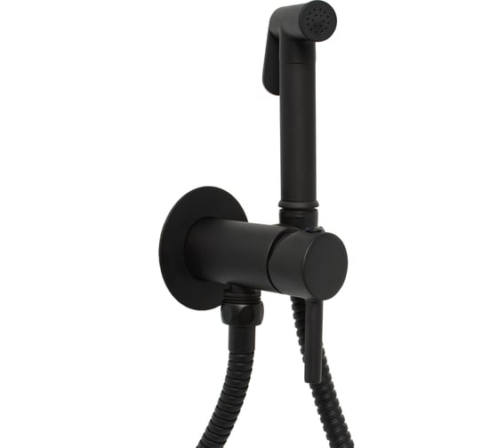 Гигиенический душ SANTERA чернйый матовый, встраиваемый ST65RNO