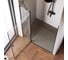 Душевая дверь AM.PM Sunny распашная, 120x190,черный, стекло прозрачн W87G-120-1P-BT 4