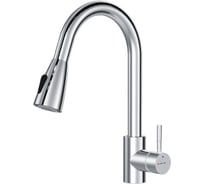 Смеситель для кухни AM.PM X-Joy S с вытягивающимся изливом, хром F85B07500