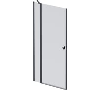 Душевая дверь AM.PM Sunny распашная, 100x190,черный, стекло прозрачн W87G-100-1P-BT