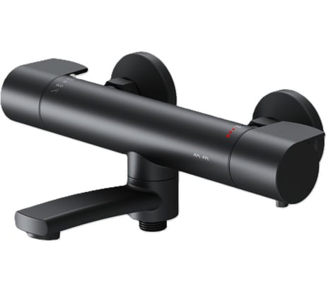 Смеситель для ванны/душа с термостатом AM.PM X-Joy черный F85A50022