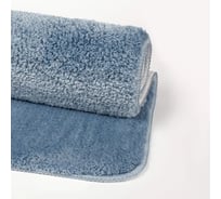 Коврик для ванной комнаты IDDIS 70x120, микрофибра, синий, BSQL03Mi12IT