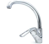 Смеситель для кухни Doron DС 2421-N, шаровый, хром, излив высокий, п/г (2/20) 000285