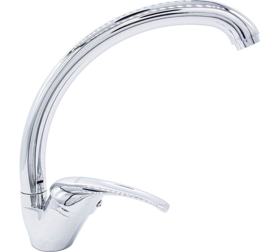 Смеситель для кухни Doron DС 2440, шаровый, хром, излив высокий, п/ш (1/10) 012029 1