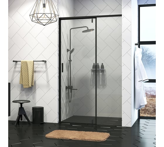 Душевая дверь WasserKRAFT Elbe 74P12