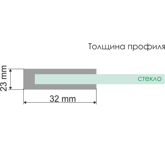 Душевая дверь WasserKRAFT Main 41S13