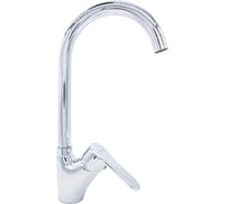 Смеситель для кухни Doron DС 2424-N, шаровый, хром, излив высокий, п/г 000312