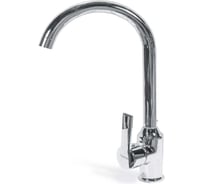 Смеситель для кухни Doron DС 2442-N, шаровый, хром, излив высокий, п/г 016285