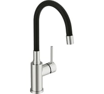 Смеситель для кухни Cersanit MELAR однорычажный, с гибким изливом, хром 68233