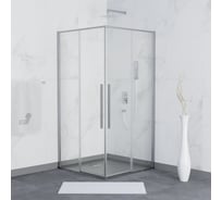 Душевой уголок RGW 100*100*195 SV-31, квадрат, хром, прозрачное стекло 6 мм, Easy Clean 32323100-11