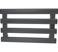 Полотенцесушитель электрический РЭМО ЭПС 500х300НС Н4М, универс.подключение правое, графит матовый 101032