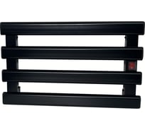 Полотенцесушитель электрический РЭМО ЭПС 500х300НС Н4М, универс.подключение правое, черный матовый 101021