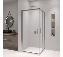 Душевой уголок RGW 100*100*190 PA-31, квадрат, хром, прозрачное стекло 6 мм, Easy Clean 02083100-11