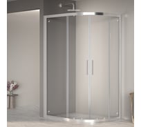 Душевой уголок RGW 80*100*185 PA-61 асимметрия, хром, прозрачное стекло 6 мм, Easy Clean 41086180-11