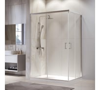 Душевой уголок RGW 90*100*195 PA-246, прямоугольник, хром, прозрачное стекло 6 мм, Easy Clean 030824690-11